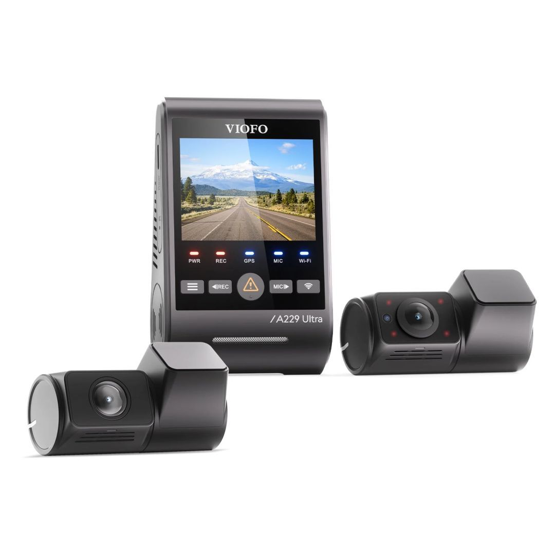 VIOFO A229 Ultra 3CH Dash Cam Black VIOFO A229 Ultra 3CH Dash Cam Black