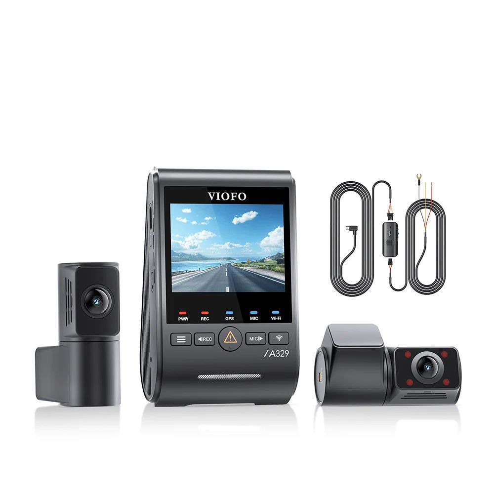 VIOFO A329S 3CH Dash Cam Black