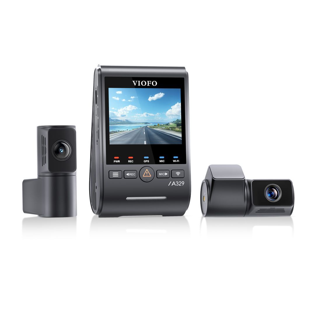 VIOFO A329T 3CH Dash Cam Black VIOFO A329T 3CH Dash Cam Black