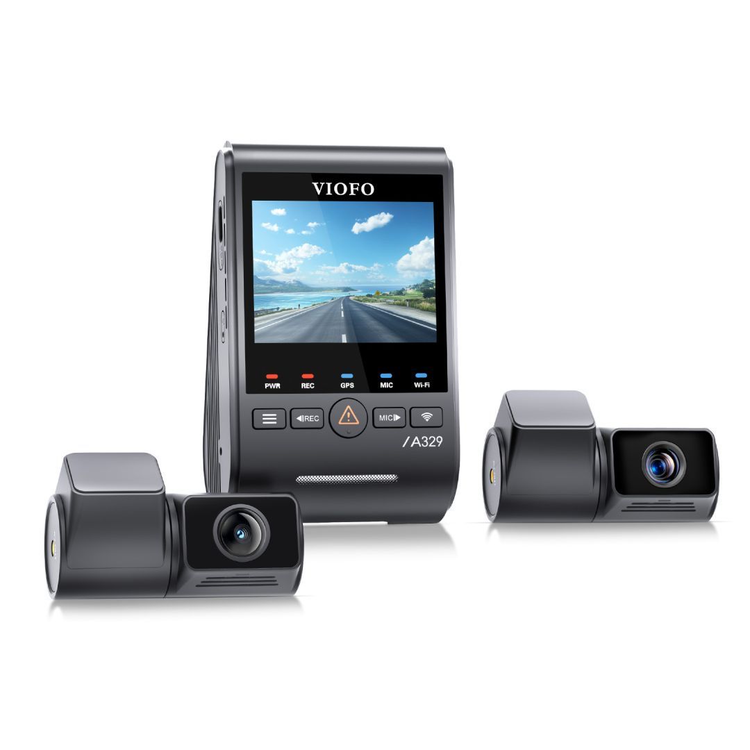VIOFO A329T 3CH Dash Cam Black VIOFO A329T 3CH Dash Cam Black