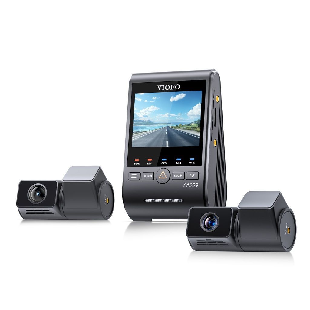 VIOFO A329T 3CH Dash Cam Black VIOFO A329T 3CH Dash Cam Black