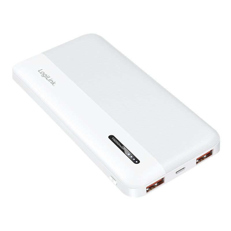 Logilink LiPo 10000mAh PowerBank White Logilink LiPo 10000mAh PowerBank White
