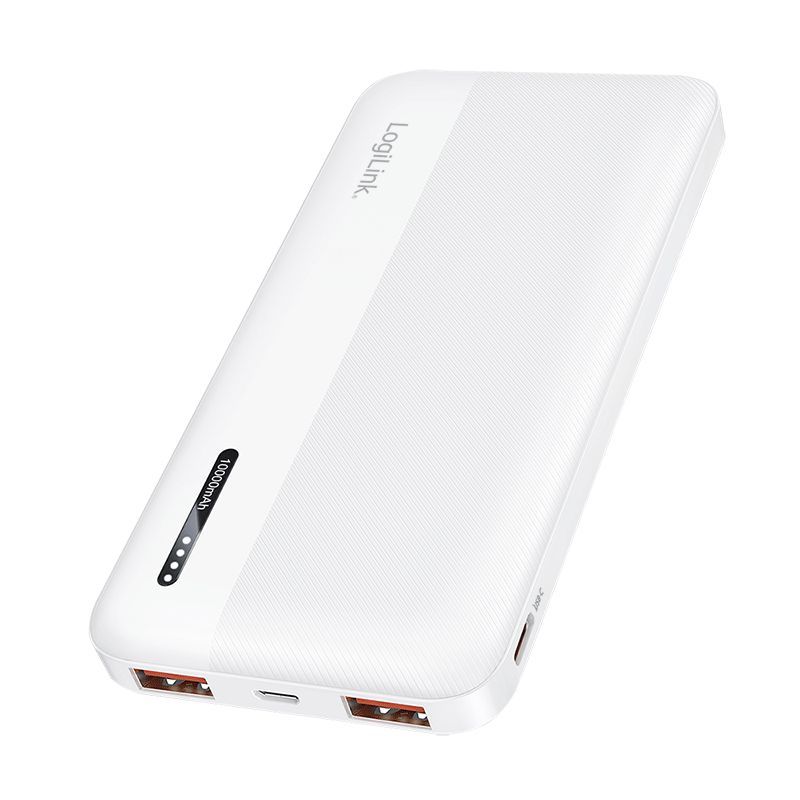 Logilink LiPo 10000mAh PowerBank White Logilink LiPo 10000mAh PowerBank White