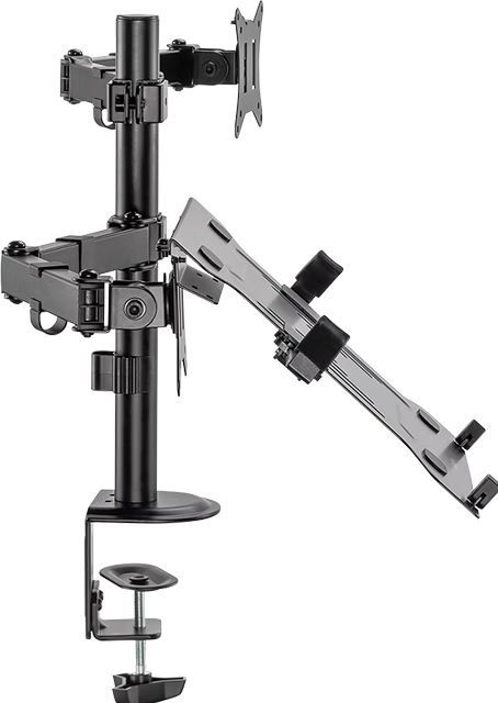 Logilink 17"-32" Monitor & Notebook Mount Black Logilink 17"-32" Monitor & Notebook Mount Black