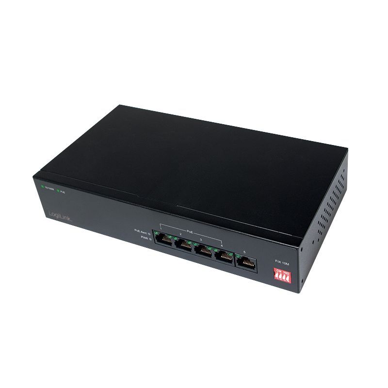Logilink NS0098 5-Port 10/100M PoE Switch