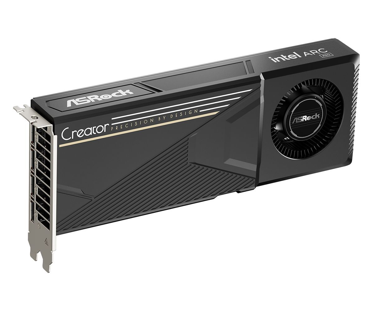ASRock Intel Arc Pro B70 Creator 32GB ASRock Intel Arc Pro B70 Creator 32GB