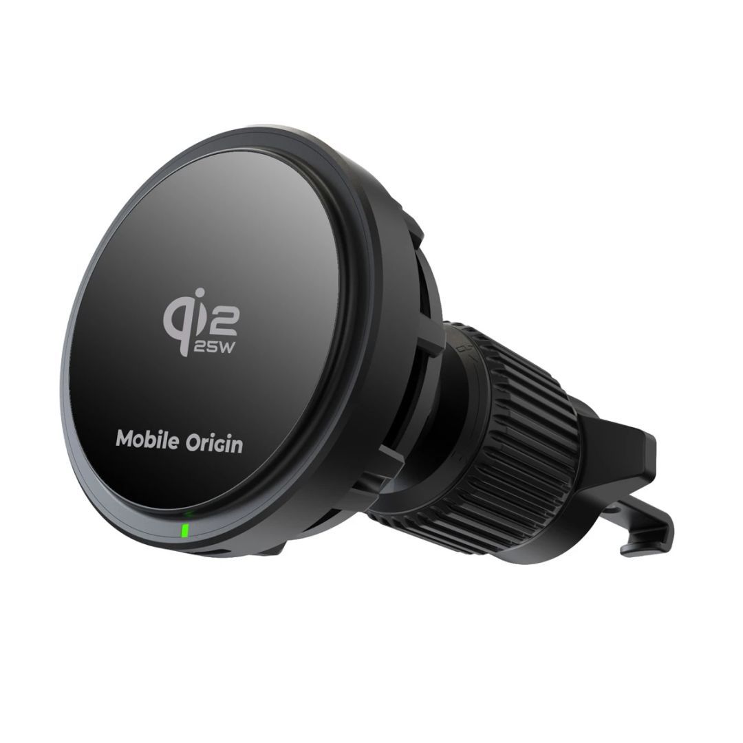 Mobile Origin Qi2 Wireless Car Charger 25W CA24 Black Mobile Origin Qi2 Wireless Car Charger 25W CA24 Black