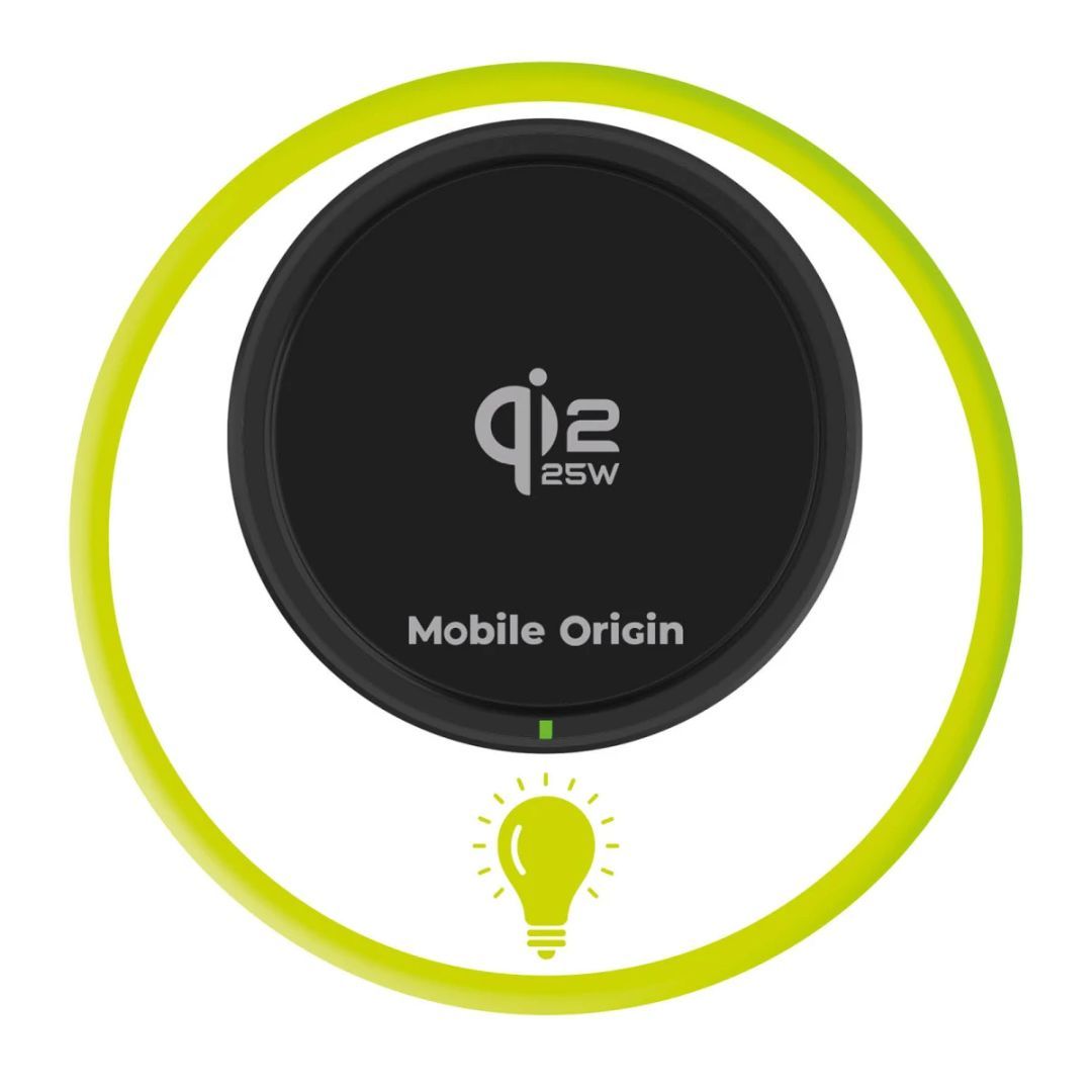 Mobile Origin Qi2 Wireless Car Charger 25W CA24 Black Mobile Origin Qi2 Wireless Car Charger 25W CA24 Black