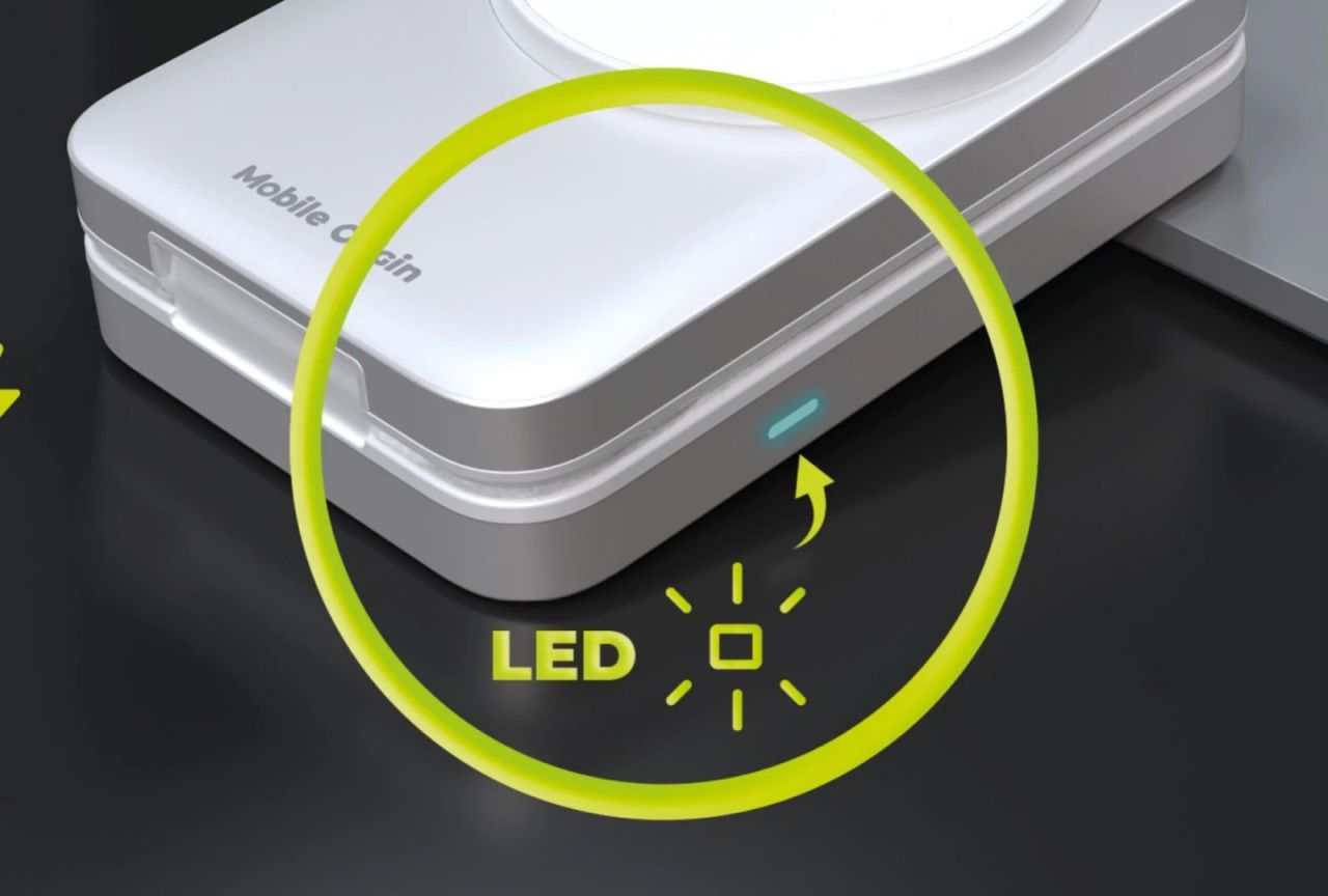 Mobile Origin 3in1 Qi2 MagSafe Compatible Foldable Charging Stand 25W PW35 Silver Mobile Origin 3in1 Qi2 MagSafe Compatible Foldable Charging Stand 25W PW35 Silver
