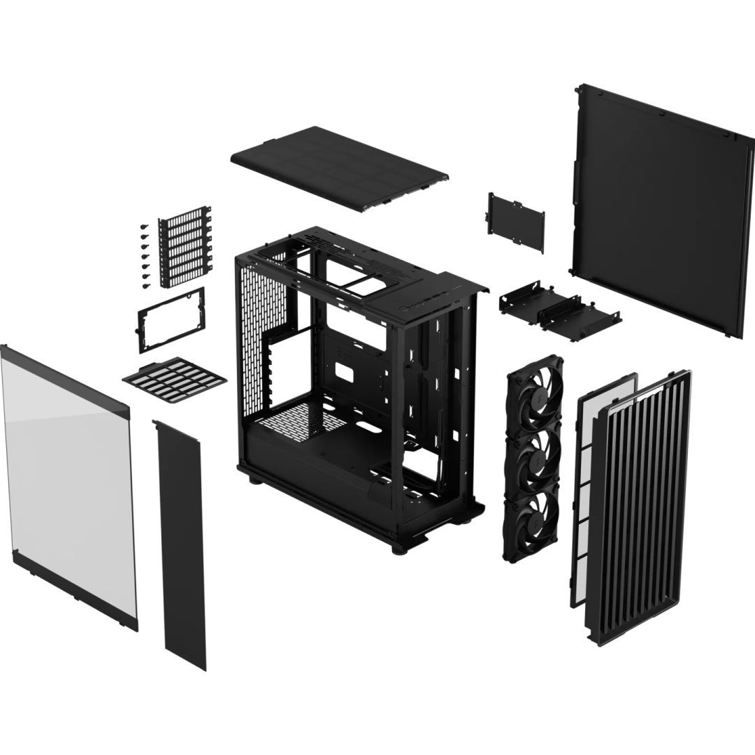 Fractal Design North Momentum Edition Tempered Glass Black