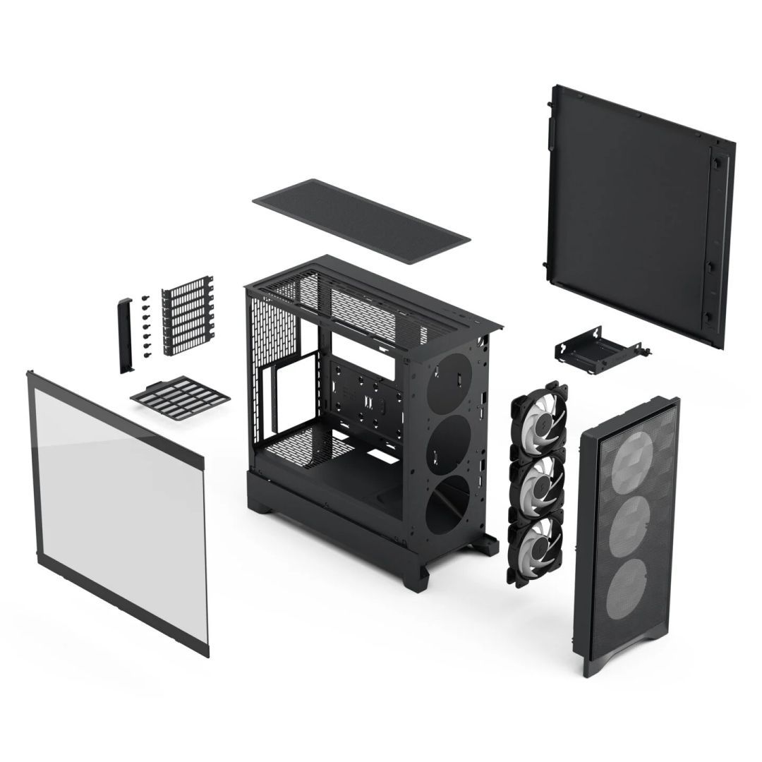 Fractal Design Pop 2 Air RGB Tempered Glass Black Fractal Design Pop 2 Air RGB Tempered Glass Black