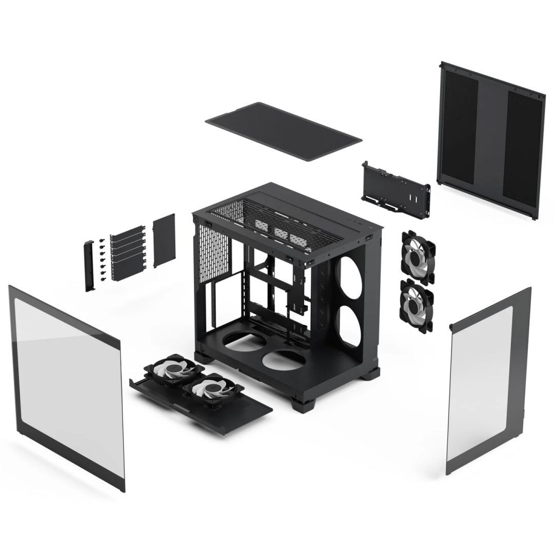 Fractal Design Pop 2 Vision RGB Tempered Glass Black Fractal Design Pop 2 Vision RGB Tempered Glass Black