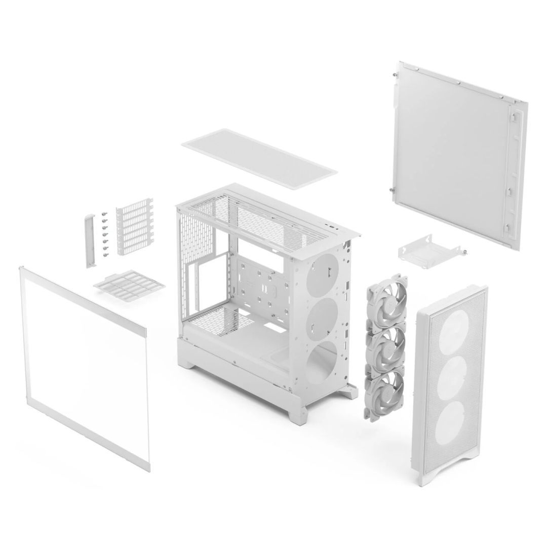 Fractal Design Pop 2 Air RGB Tempered Glass White Fractal Design Pop 2 Air RGB Tempered Glass White