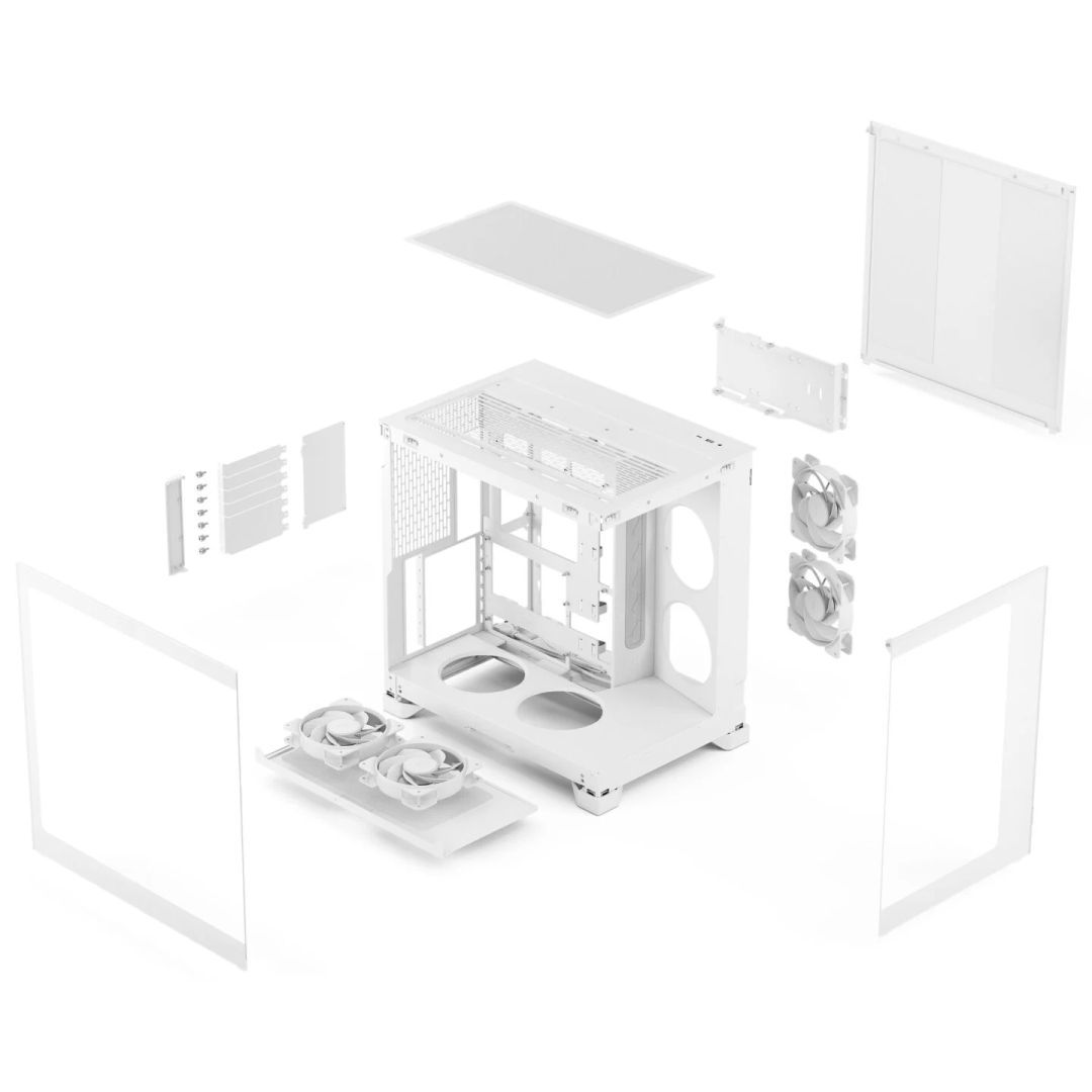 Fractal Design Pop 2 Vision RGB Tempered Glass White Fractal Design Pop 2 Vision RGB Tempered Glass White