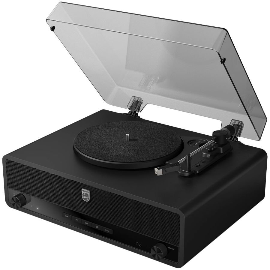 Philips TAV3000B Retro Bluetooth Turntable Black Philips TAV3000B Retro Bluetooth Turntable Black
