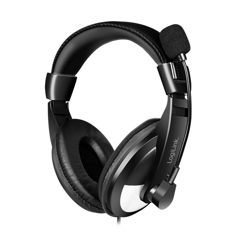 Logilink USB Stereo Headset Black Logilink USB Stereo Headset Black