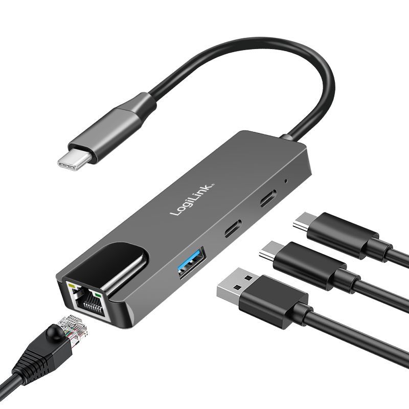 Logilink UA0432 2,5G Gigabit Ethernet Adapter Grey Logilink UA0432 2,5G Gigabit Ethernet Adapter Grey