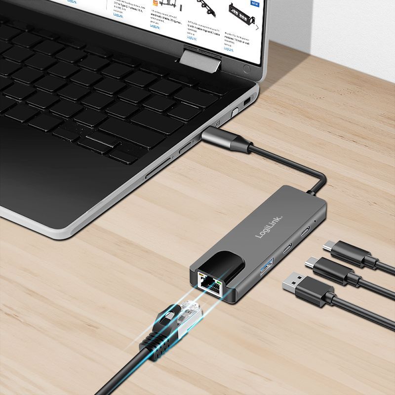 Logilink UA0432 2,5G Gigabit Ethernet Adapter Grey Logilink UA0432 2,5G Gigabit Ethernet Adapter Grey