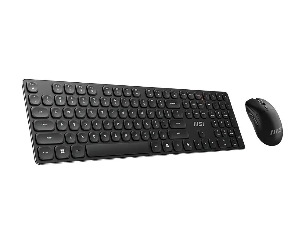 Msi FORGE K210 Wireless Keyboard Combo Black US Msi FORGE K210 Wireless Keyboard Combo Black US