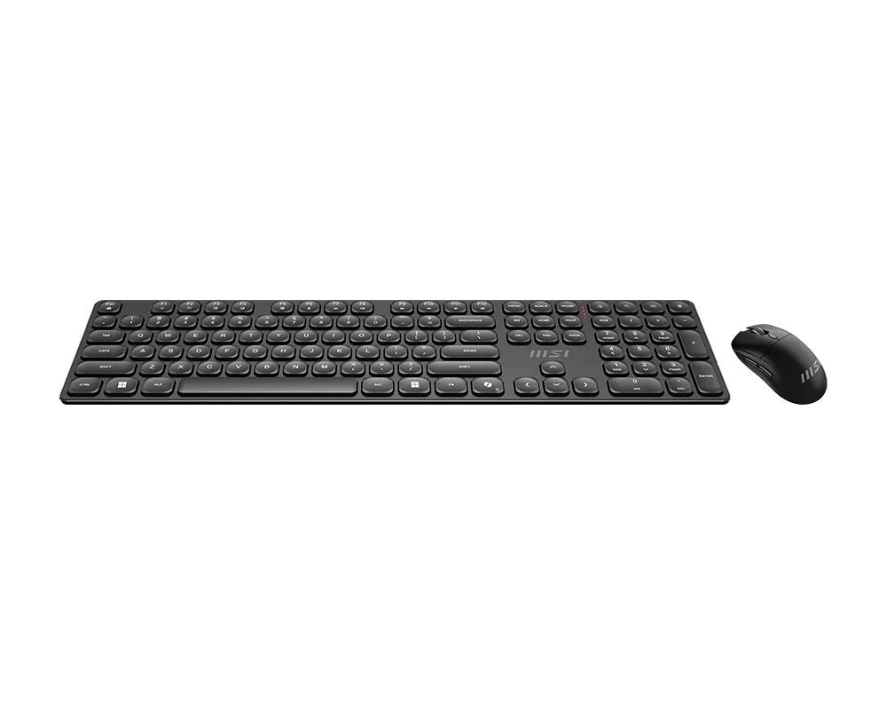 Msi FORGE K210 Wireless Keyboard Combo Black US Msi FORGE K210 Wireless Keyboard Combo Black US