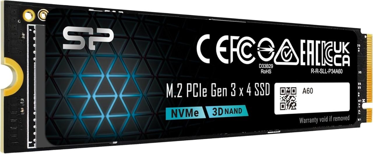 Silicon Power 128GB M.2 2280 NVMe P34A60 Silicon Power 128GB M.2 2280 NVMe P34A60