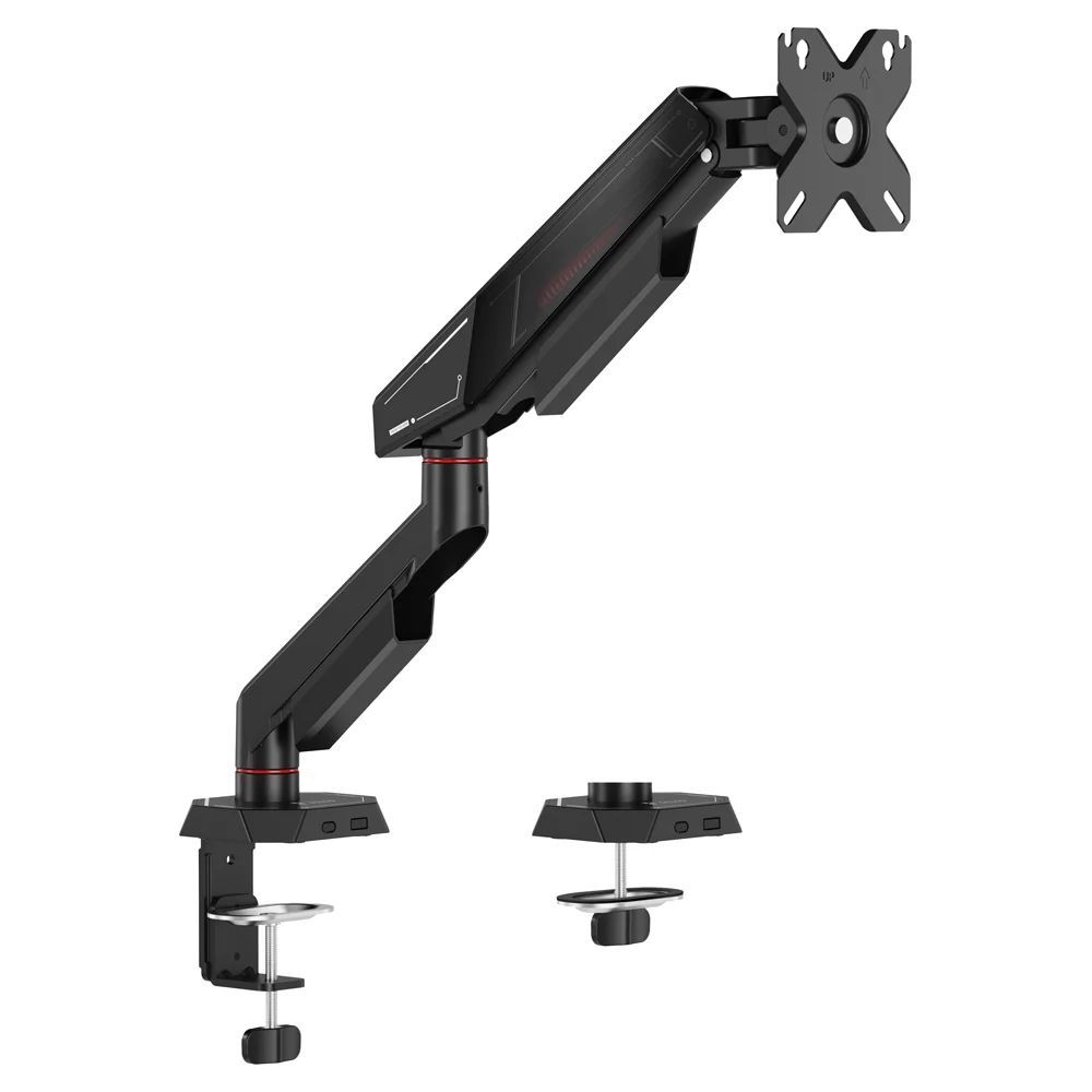 Savio UM-05 Monitor spring desk mount 17"-40" Black