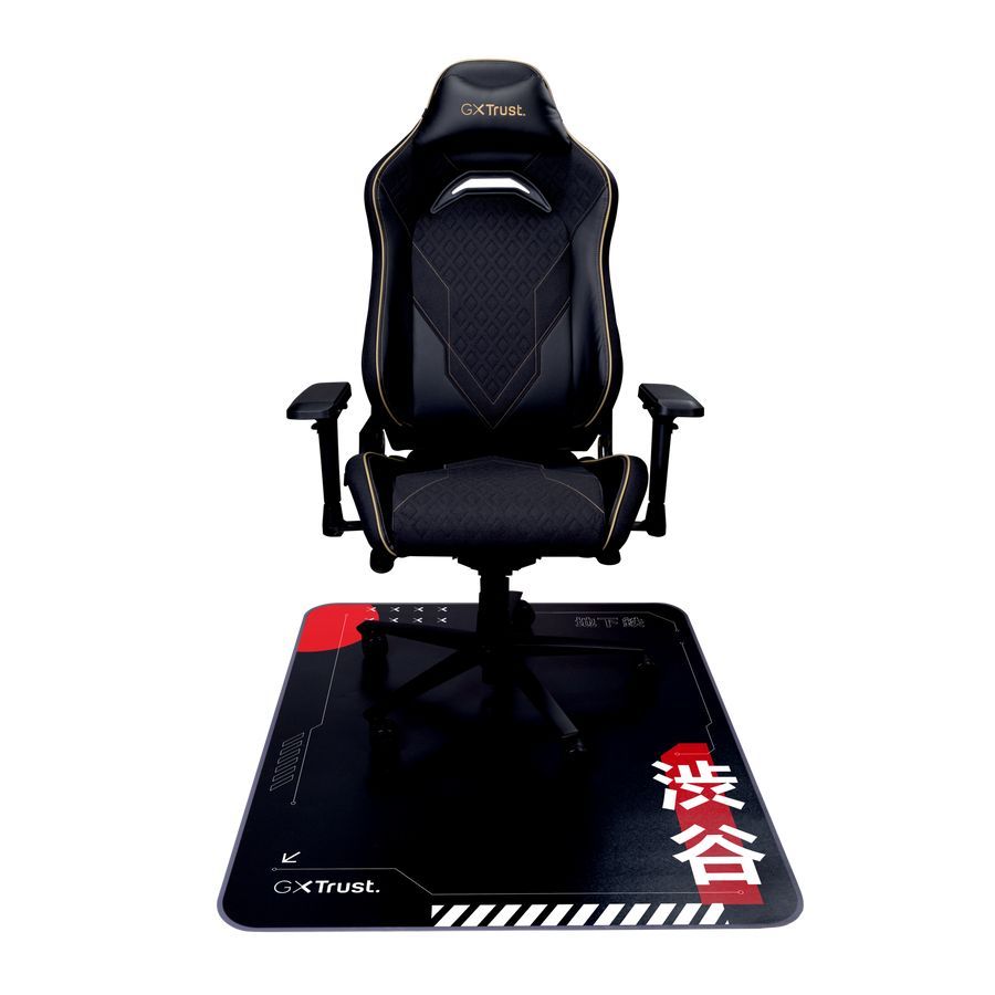 Trust GXT 715 Chair Mat Black/Red Trust GXT 715 Chair Mat Black/Red