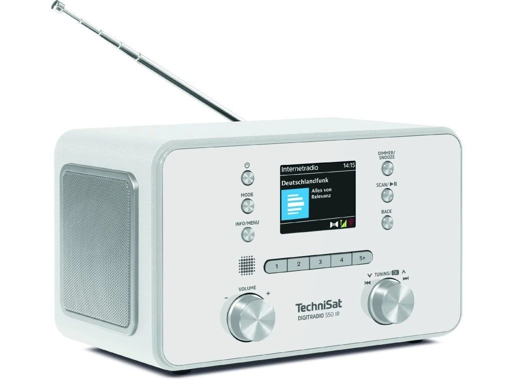 Technisat DigitRadio 550 IR White Technisat DigitRadio 550 IR White