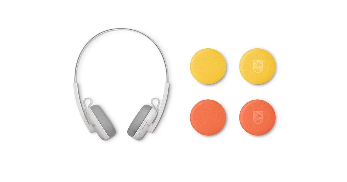 Philips The Ringo Bluetooth Headphones White Philips The Ringo Bluetooth Headphones White