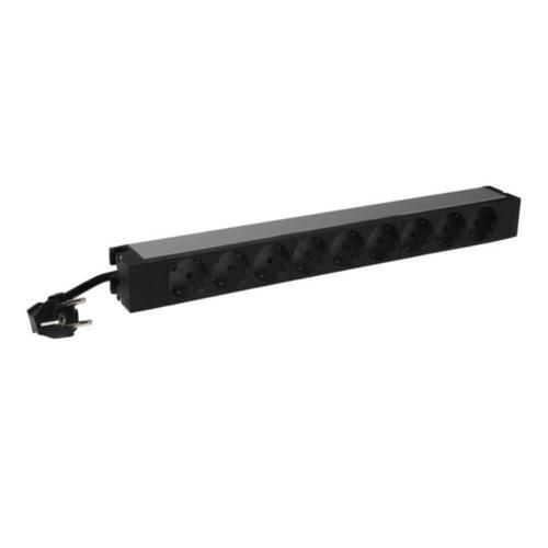Legrand 9-es 19"/1U 3m földelt elosztósor Legrand 9-es 19"/1U 3m földelt elosztósor