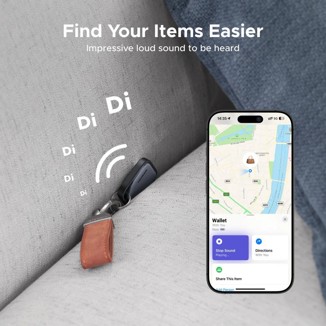 UGREEN Smart Finder iOS Black UGREEN Smart Finder iOS Black