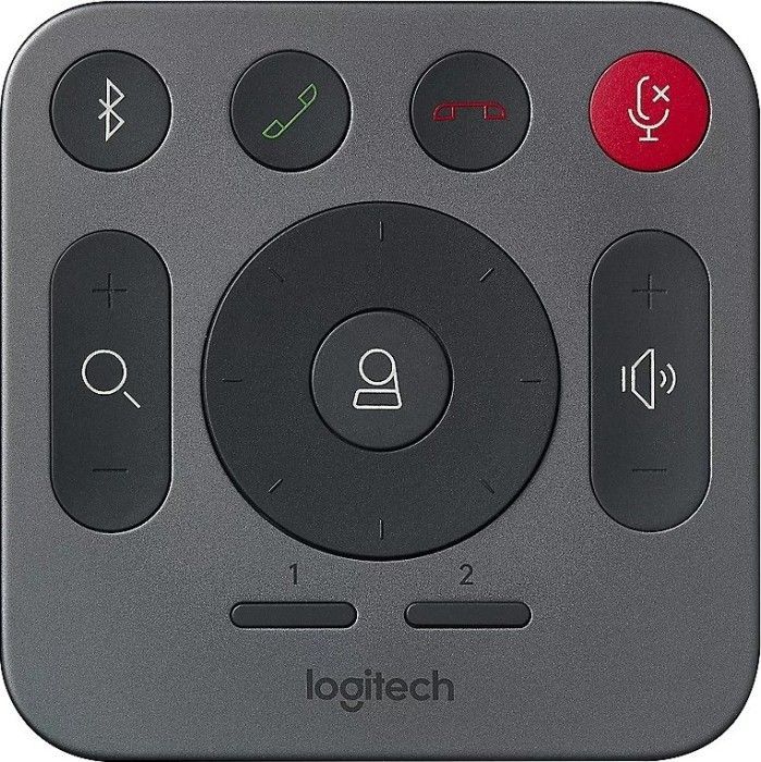 Logitech Device Remote Control For Conference Camera Grey Logitech Device Remote Control For Conference Camera Grey