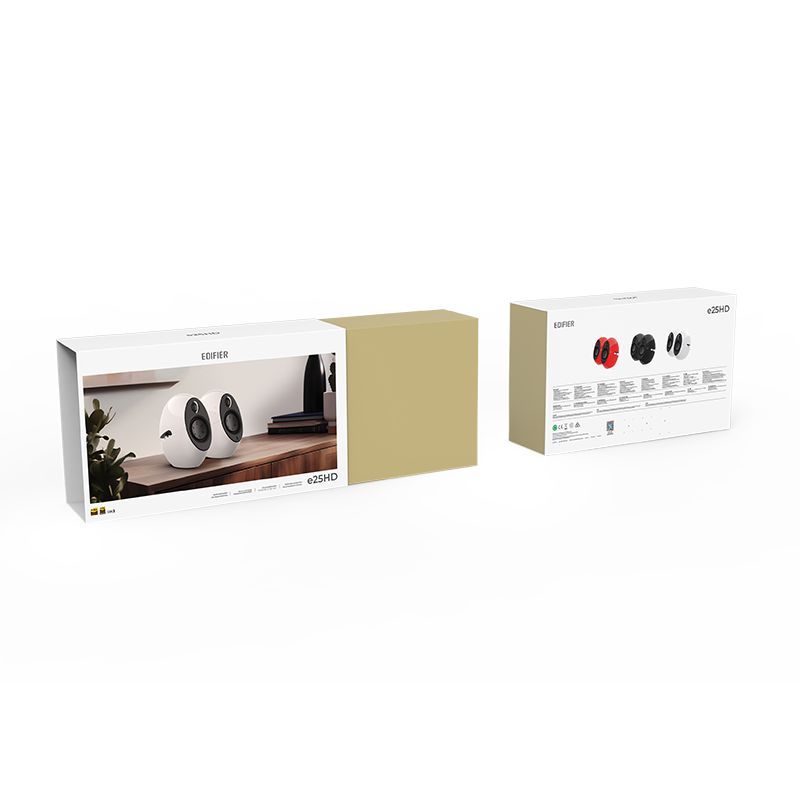 Edifier e25HD 2.0 Multimedia Speaker Black (alkalmazásmentes)