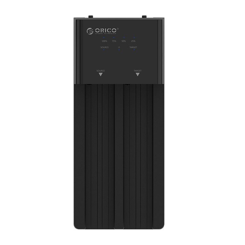 Orico 6528US3-C 2,5"/3,5" Hard Drive Enclosure with Duplicator Black