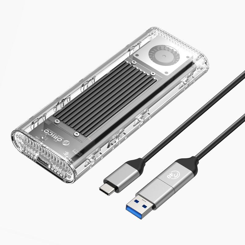 Orico TCM2-U4-BK USB4 M.2 NVMe SSD Enclosure Black