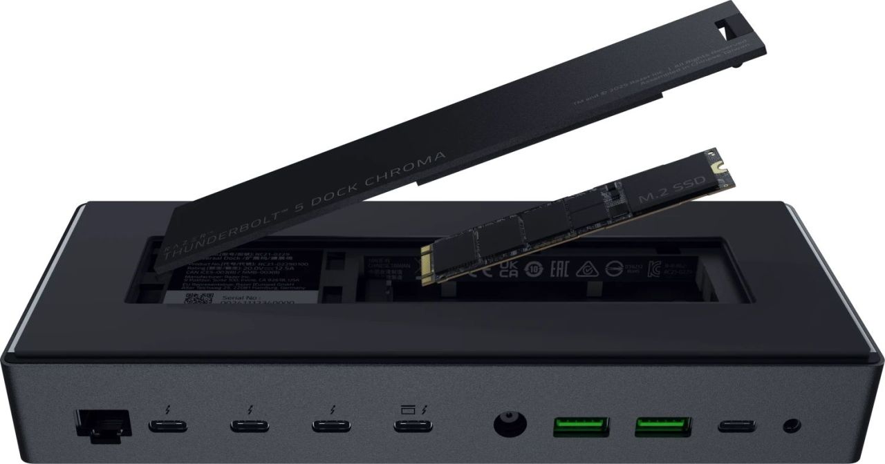 Razer Thunderbolt 5 Dock Chroma Black