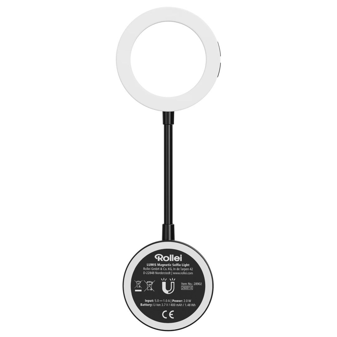 Rollei LUMIS Magnetic LED Ring Light for Selfies Rollei LUMIS Magnetic LED Ring Light for Selfies