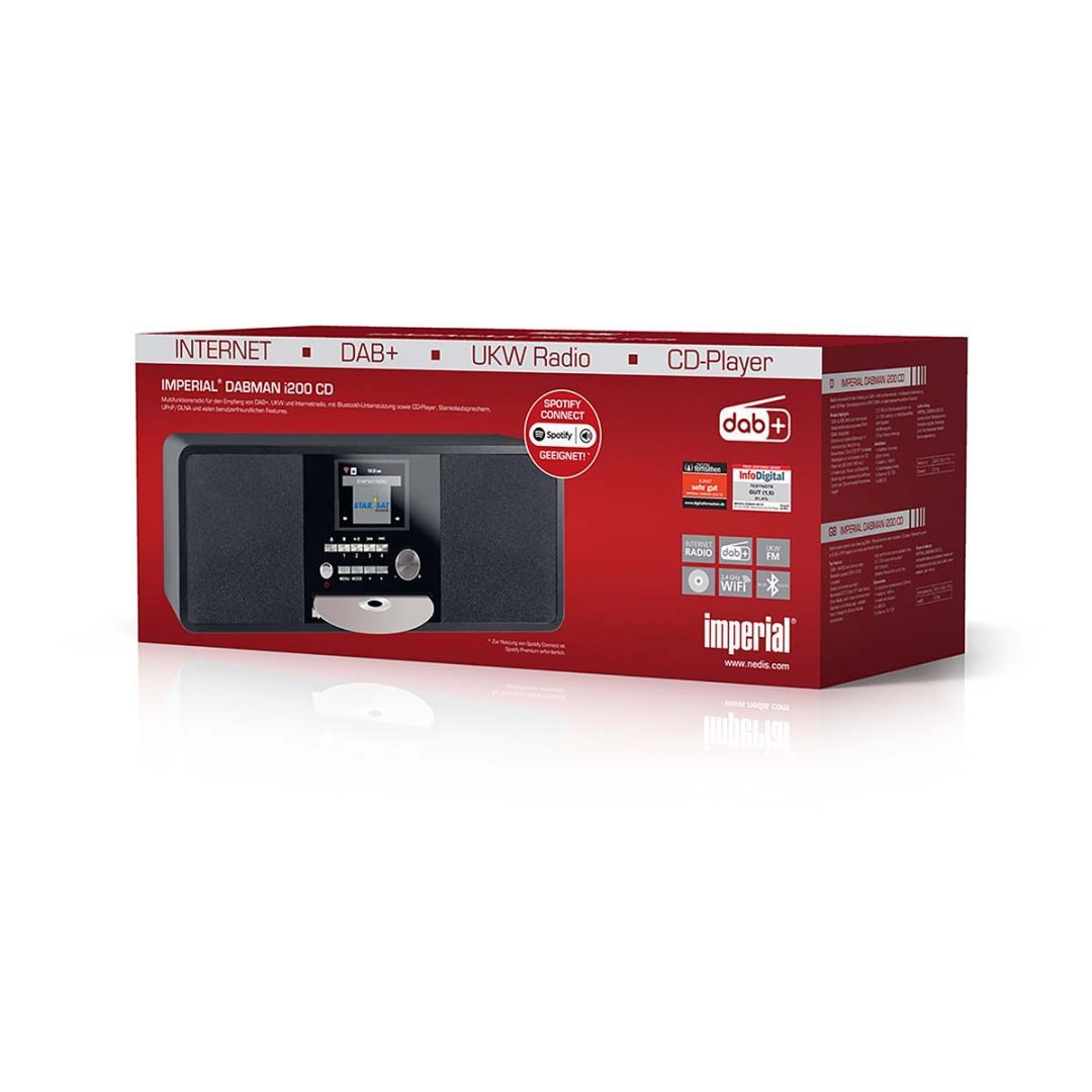 Imperial DABMAN i205 Hybrid Internet Radio Black