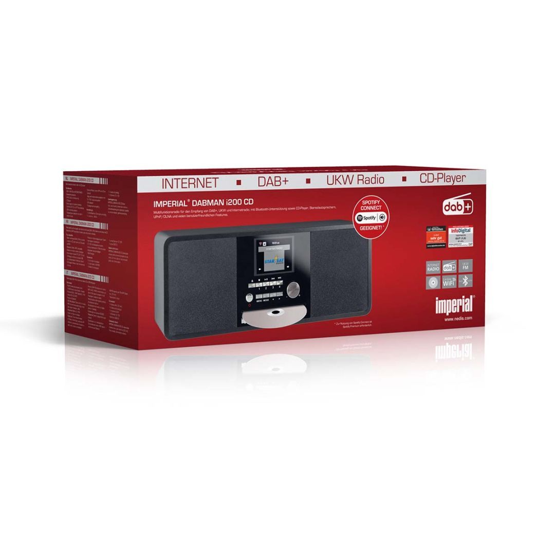 Imperial DABMAN i205 Hybrid Internet Radio Black