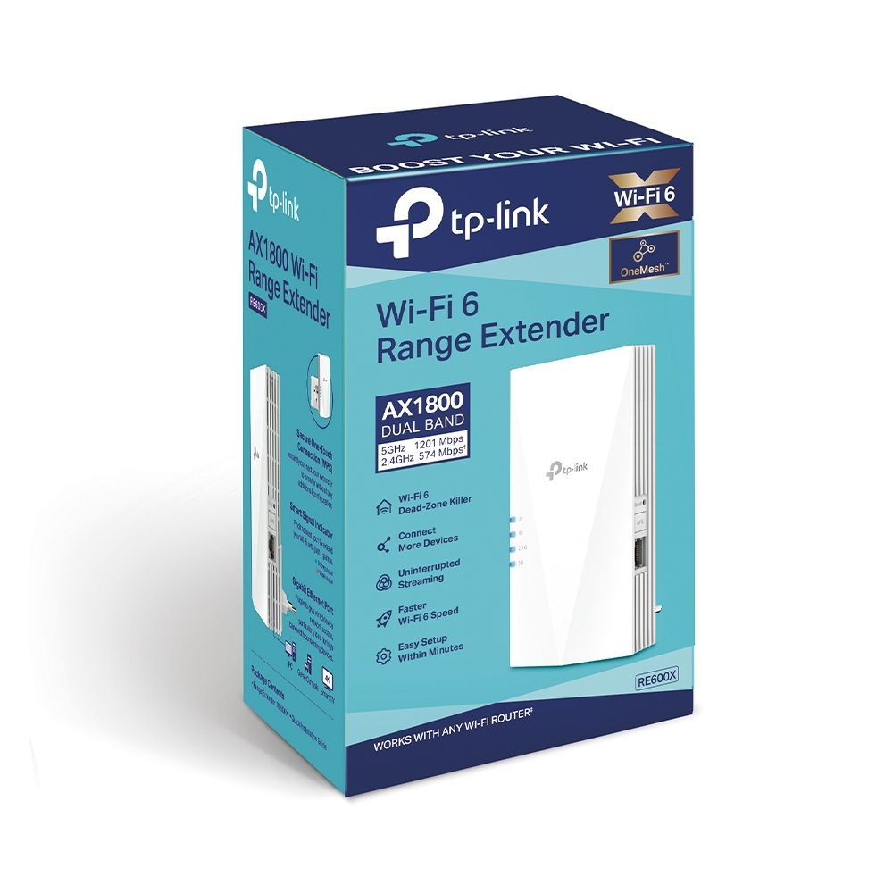 TP-Link RE660X AX1800 Wi-Fi 6 Range Extender
