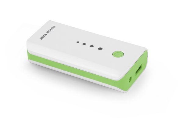 Esperanza Electron 5200mAh PowerBank White/Green Esperanza Electron 5200mAh PowerBank White/Green