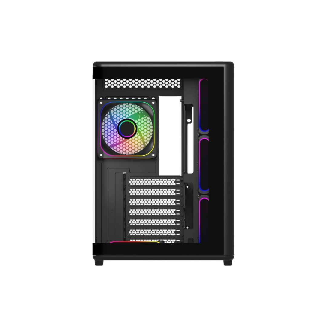 Cooler Master Elite 600 Tempered Glass Black