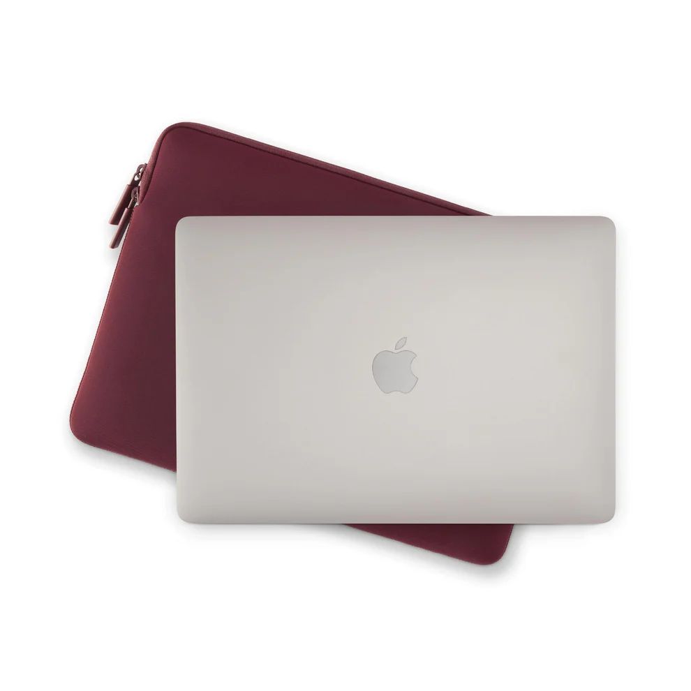 Pipetto Classic Fit Sleeve case for MacBook Neo 13/14 (A18 Pro) Burgundy