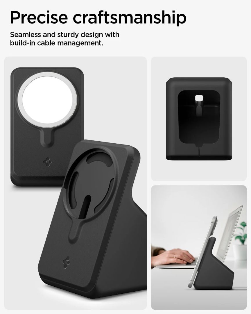 Spigen MagSafe Charger Stand S Black Spigen MagSafe Charger Stand S Black