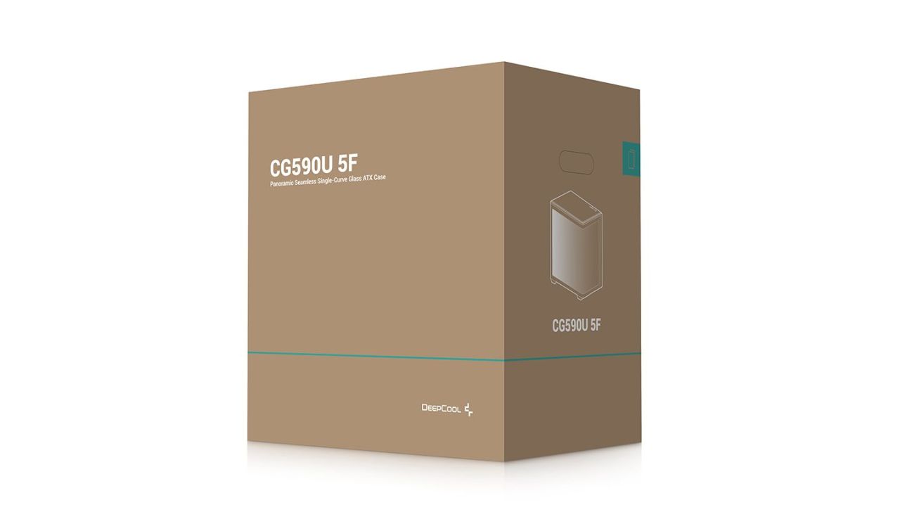 DeepCool CG590U 5F Tempered Glass Black