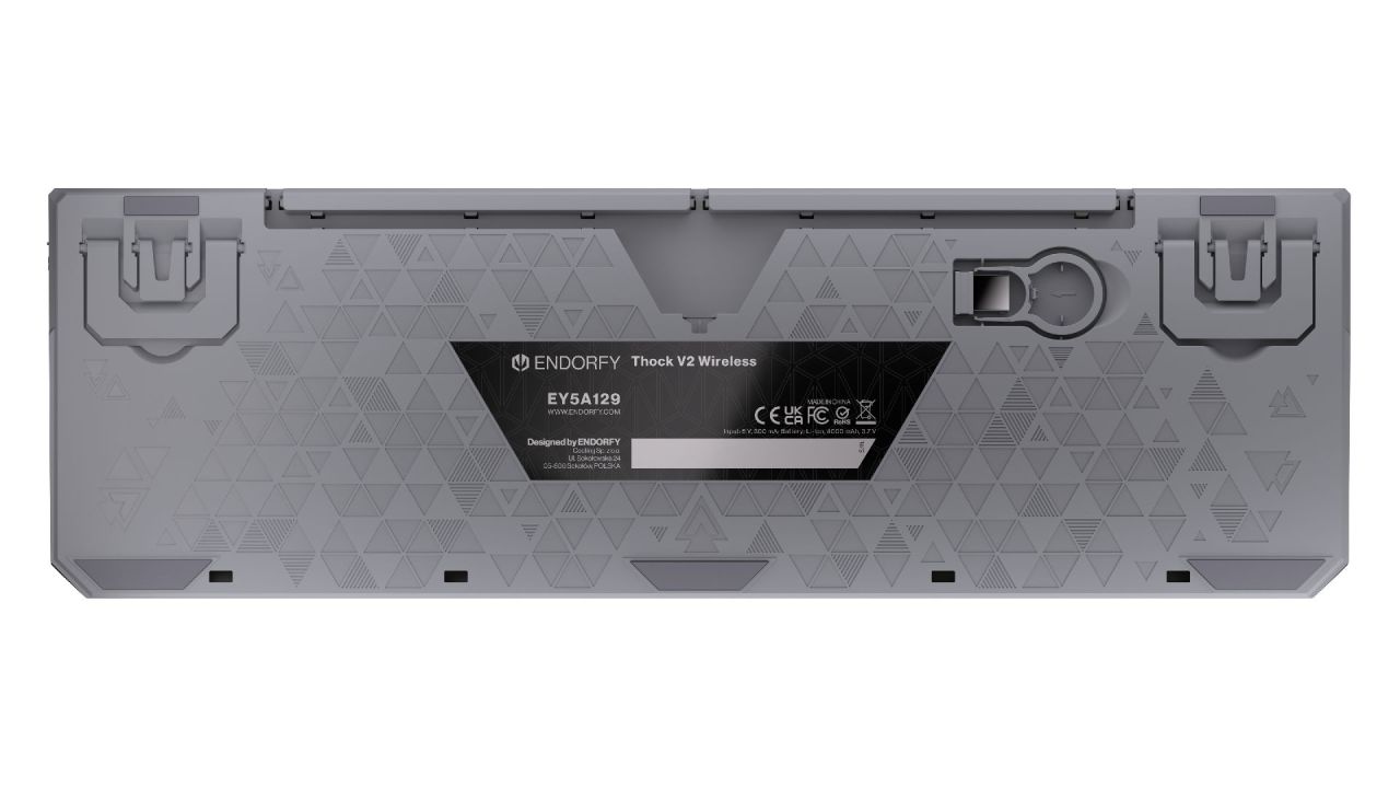 Endorfy Thock V2 Wireless Bluetooth Keyboard Grey US