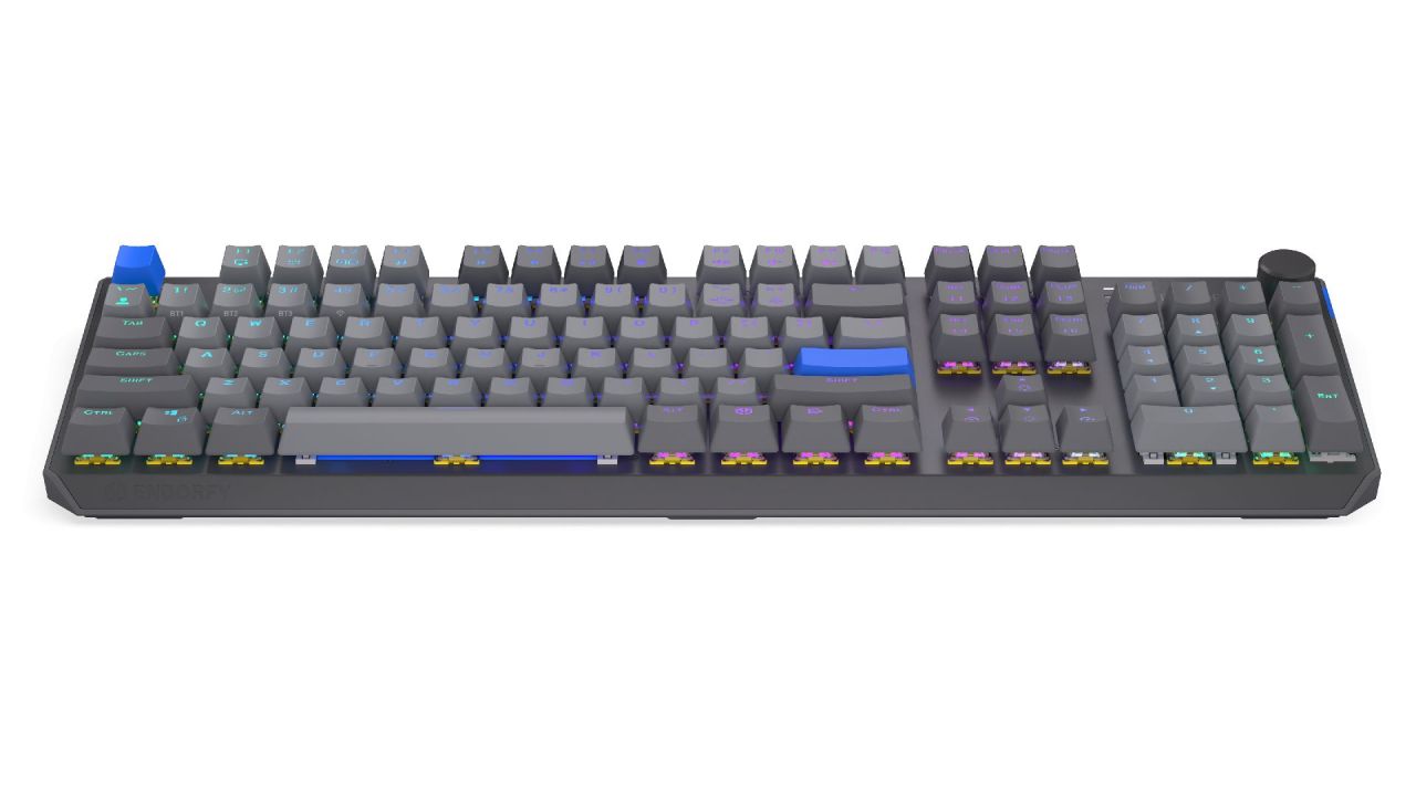 Endorfy Thock V2 Wireless Bluetooth Keyboard Grey US