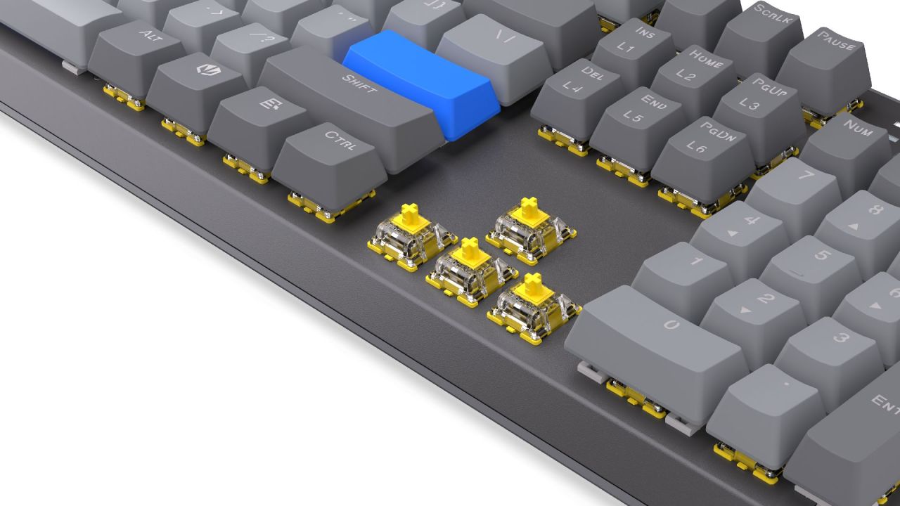 Endorfy Thock V2 Wireless Bluetooth Keyboard Grey US