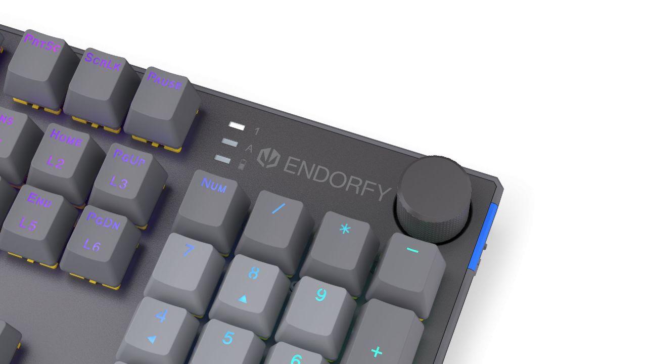 Endorfy Thock V2 Wireless Bluetooth Keyboard Grey US