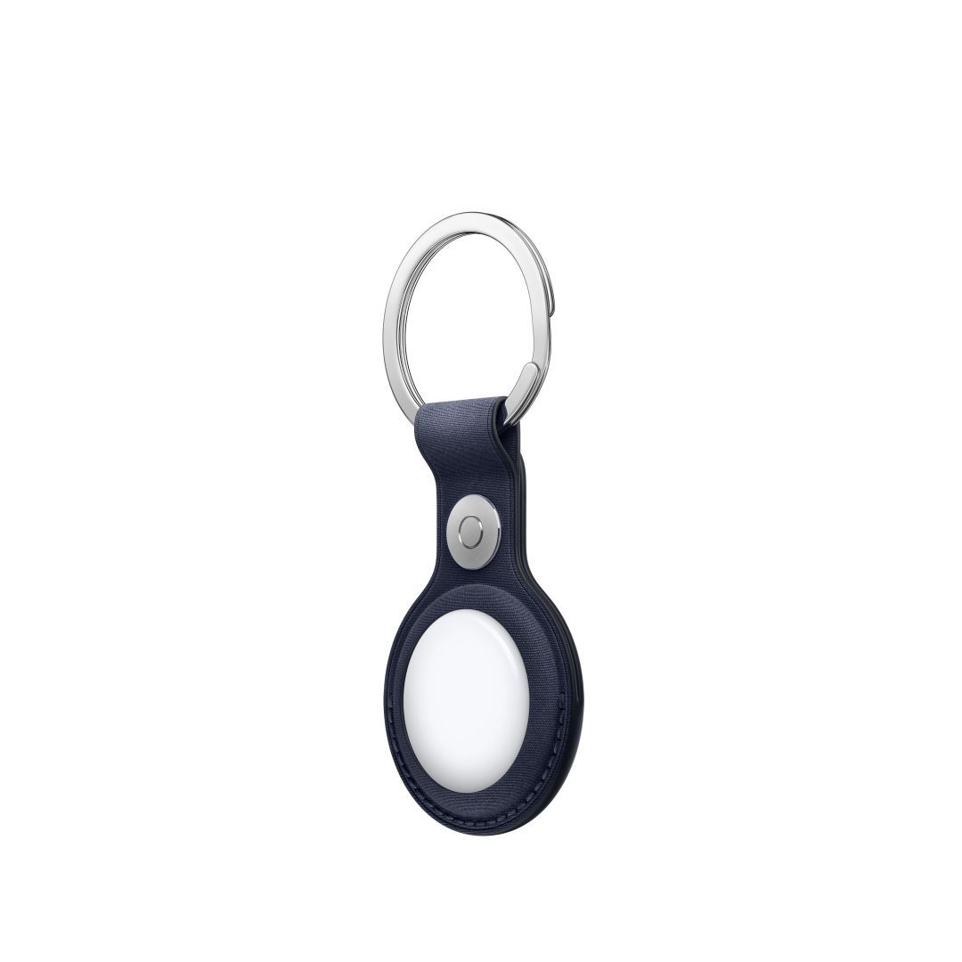 Apple AirTag FineWoven Key Ring Navy Apple AirTag FineWoven Key Ring Navy